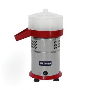 Extrator De Suco Comercial E Doméstico Vermelho Corpo Inox 300W ESL Metvisa 220V