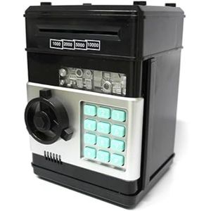 Mini Cofre Eletrônico Digital Senha 4 Dígitos Notas E Moedas