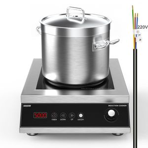 Vbgk Cooktop De Indução Profissional, 5000w, 16 Níveis, Timer 4h, 220v