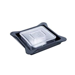 Tampa Blendtec Comercial Vented Gripper Com Plug Quadrado - Preta