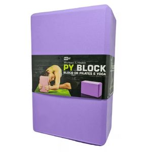 Bloco De Pilates E Yoga - Mbfit Roxo