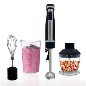 Blendtec Liquidificador De Mão Com 3 Acessórios E Jarra 20 Oz - Aço Inoxidável