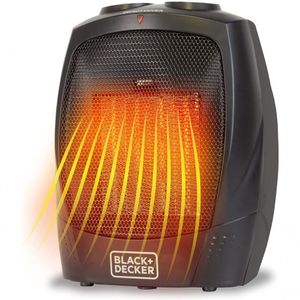 Black+decker Aquecedor Portátil Com Alça, 750w-1500w (preto)