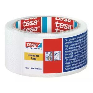 Fita Telada De Fibra De Vidro Tesa 25 M X 48 Mm