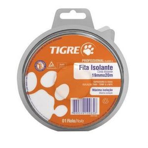 Fita Isolante Profissional Tigre - 19mm - 20.m