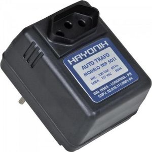 Auto Transformador Parede 220-127vac 50va Trp 5011 Preto Ha