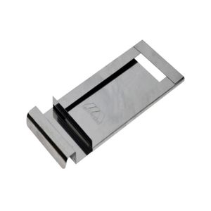 Registro Regulador Chamine Chapa Aço Inox Paulista 15x29cm