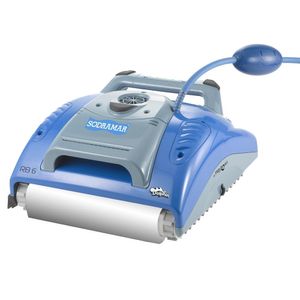 Robô Aspirador Automático Para Limpeza De Piscina Sodramar Rb6 Monofásico 110/220v - Até 12m De Comprimento