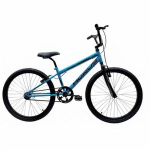 Bicicleta Aro 24 Masculina Sem Marcha - Horus Azul-celeste