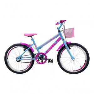 Bicicleta Mtb Aro 20 Feminina + Aro Aero - Route Bike Azul-celeste
