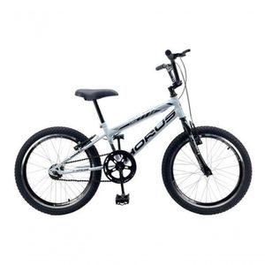Bicicleta Infantil Aro 20 Bmx + Rodinha Lateral Branco