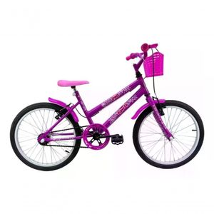 Bicicleta Infantil Aro 20 Doll Sem Rodinhas Pink