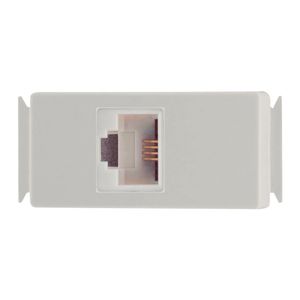 Modulo Tomada Rj11 Telefone Branco Aria Tramontina