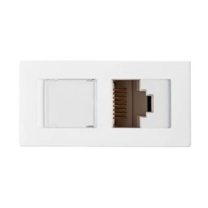 Modulo Tomada Rj45 Cat5e Branco Revita Soprano