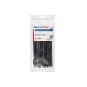 Abraçadeira Nylon 100x2,5 Preto C/100 Un T18r