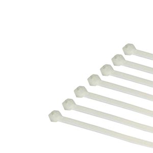 Abraçadeira Nylon 200x2,5mm Branco C/100