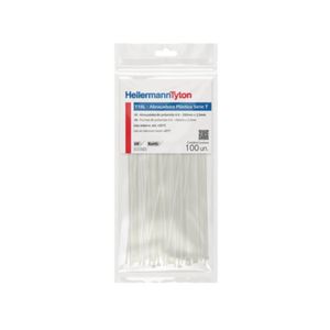 Abraçadeira Nylon 390x4,6 Branco C/100un T50l