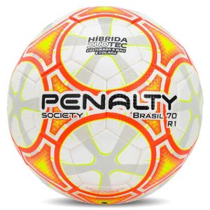Bola Society Penalty Brasil 70 R1 Xxiii Branco-laranja