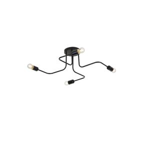 Pendente Cronos 4x Taschibra Preto