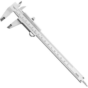 Paquímetro Universal Analógico Em Aço Inox Zaas - 150mm-6