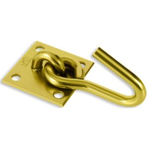 Gancho De Rede Para Parafusar Forsul - Dourado