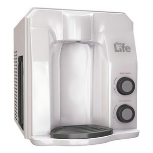 Filtro Super Água Alcalina Ph 9,5 Ionizada Gelada Flex He Top Life Branco 110V