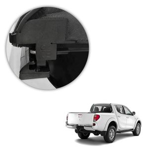 Capota Marítima L200 Triton 2008 A 2018 Caçamba Curva Flash All Black