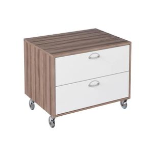 Módulo Peri 60cm Com Rodízio Cozimax - Tamarindo-branco
