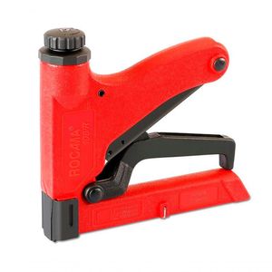 Grampeador Tapeceiro Com Regulagem De Pressão Rocama 106-r