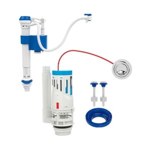 Kit Completo Universal Com Duplo Acionamento Para Caixa Acoplada Blukit 340229