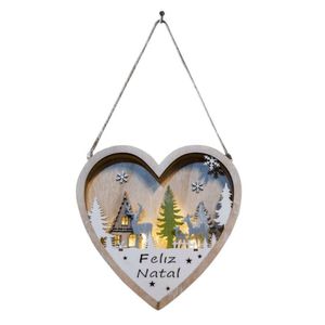 Guirlanda Natalina Led Taschibra Coração Encantado 7 Leds 3000k