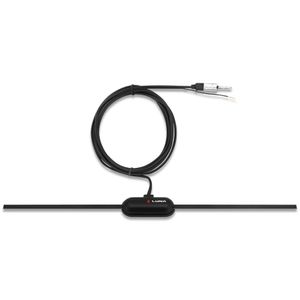 Antena Interna De Parabrisa Eletrônica Universal Luna Haste Fixa 30cm
