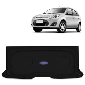 Tampão Porta Malas Fiesta Hatch 2003 A 2012 Preto Furo 6x9 Com Cordinhas