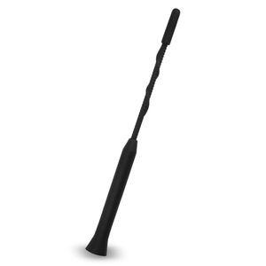Haste Espiral 20cm Para Antena De Teto Volkswagen Chevrolet Fiat Preto
