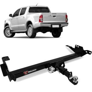 Engate De Reboque Hilux 2005 A 2015 Removível Tração 2724 Kg