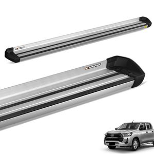 Estribo Lateral Hilux Cd 2016 A 2025 K1 Aluminio Prata Keko