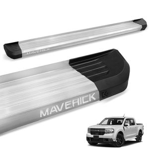 Estribo Lateral Maverick 2022 A 2025 Alumínio Anodizado