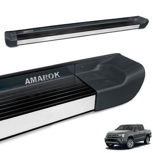 Estribo Lateral Amarok 2010 A 2025 Cinza Oliver Personalizado