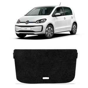 Tampão De Estepe Porta Malas Vw Up 2014 A 2021 Preto Mdf