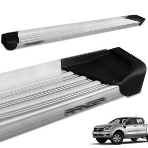 Estribo Lateral Ranger Cd 2013 A 2025 Aluminio Natural A3