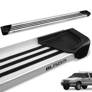 Estribo Lateral Blazer 1995 A 2011 Aluminio Natural A1