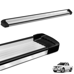 Estribo Lateral Frontier 2008 A 2016 G3 Aluminio Polido Bepo