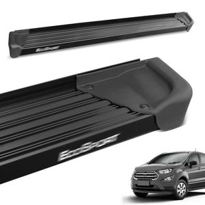 Estribo Lateral Ecosport 2013 A 2021 Aluminio Preto A3