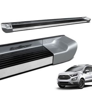 Estribo Lateral Ecosport 2013 A 2021 Prata Enseada Personalizado