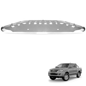 Protetor Baixo Parachoque Hilux 2005 A 2015 Cromado Bepo