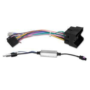 Kit Fácil Chicote De Ligação E Adaptador De Antena Linha Vw Peugeot Audi Citrõen