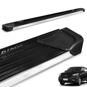 Estribo Lateral Creta 2017 A 2024 Alumínio Preto A4