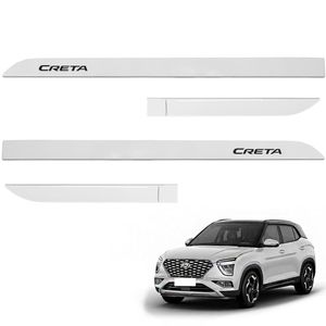 Jogo De Friso Lateral Creta 2022 A 2024 Branco Atlas
