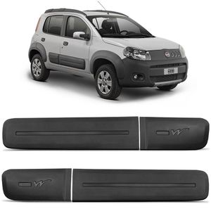 Friso Lateral Uno Way 2011 A 2018 Borrachão Preto Modelo Original