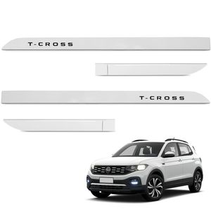 Jogo De Friso Lateral T-cross 2020 A 2024 Branco Puro